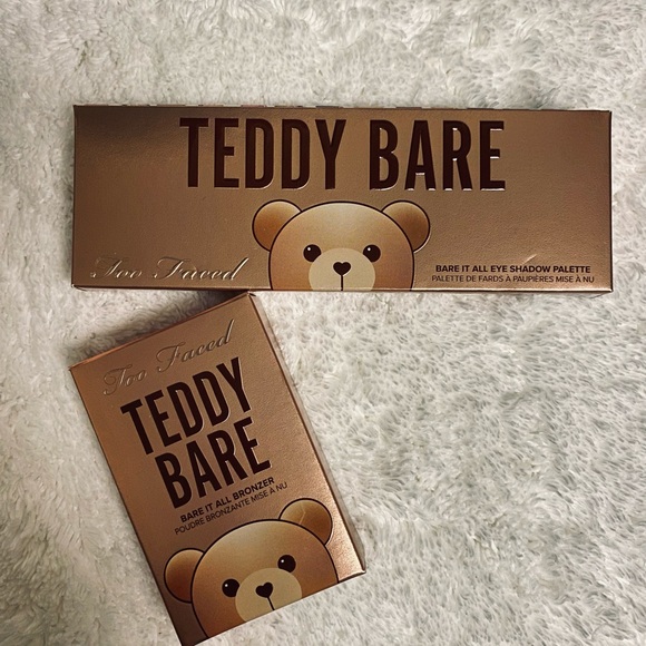 *NEW* TOO FACED TEDDY BARE PALETTE & TEDDY BARE BRONZER 🐻 - Picture 6 of 12